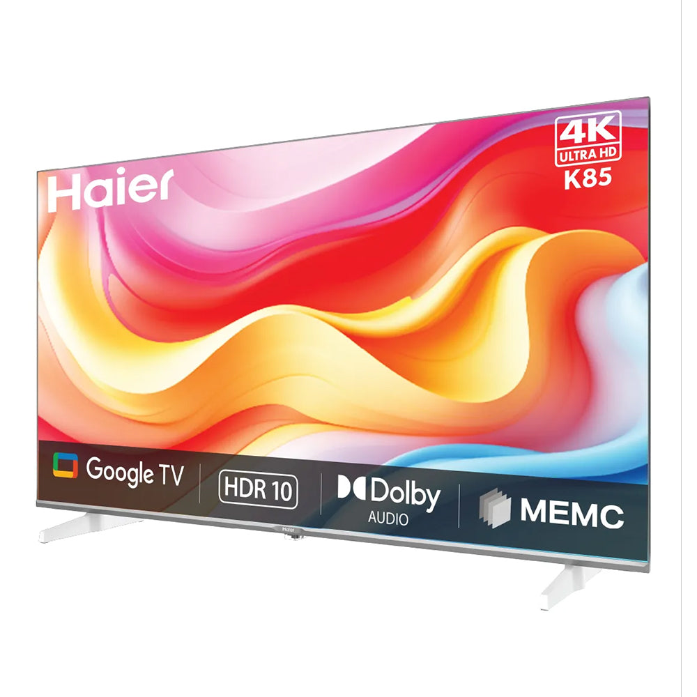 HAIER 75INCH SMART & 4K GOOGLE LED TV Model H75K85FUX