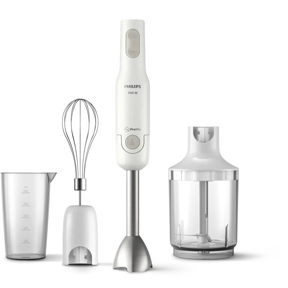 Philips HR2545 hand blender with beaker, whisk and XL chopper