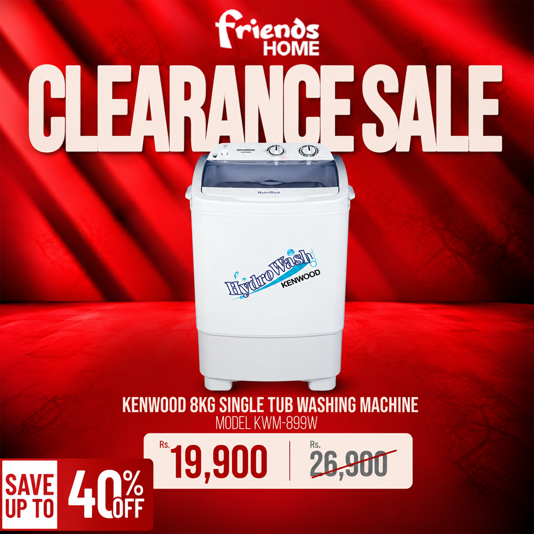 Kenwood KWM-899W 8 kg single tub washing machine