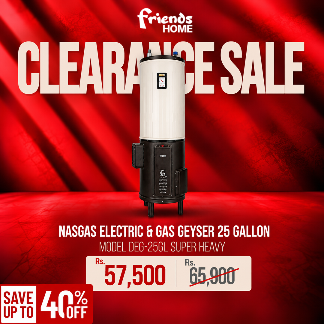 NASGAS electric and gas geyser 25 gallon model DEG-25GL SUPER HEAVY clearance sale 40% off