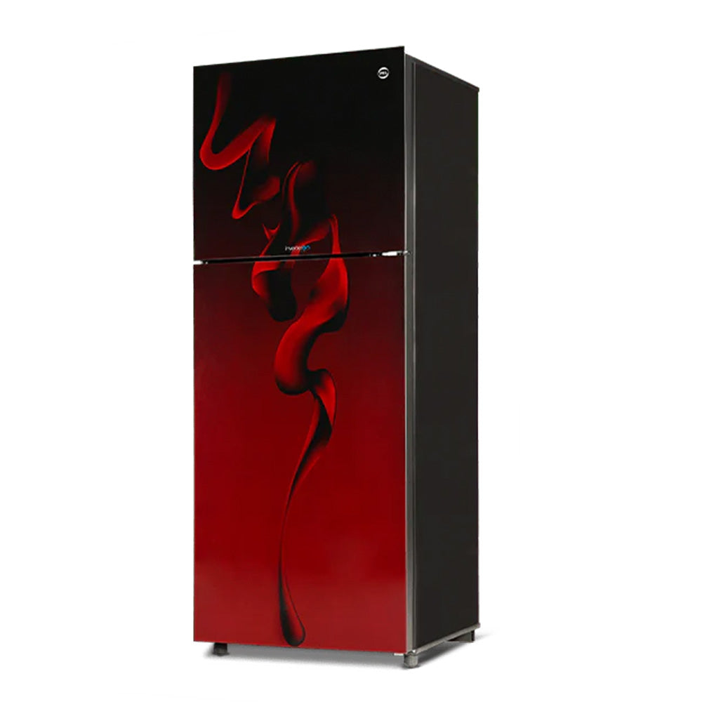 PEL FLAR GLASS DOOR INVERTERON REFRIGERATOR Model 22270 MAROON BLAZE