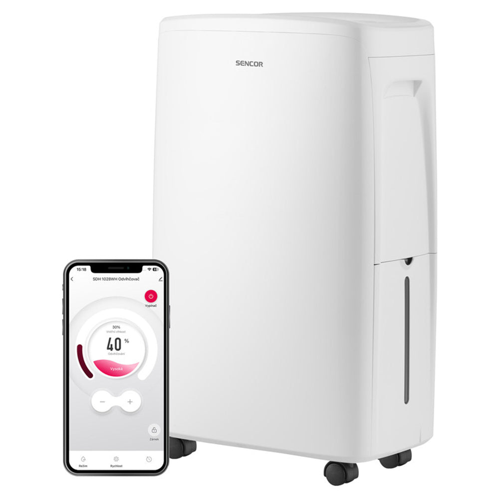 SENCOR SMART MOBILE DEHUMIDIFIER Model SDH-1028WH