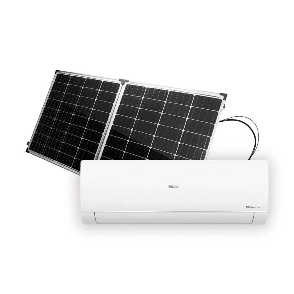 HAIER 1.5 TON T3 SOLAR HYBRID DC INVERTER AC Model SOLAR HYBRID-IIIOW T3