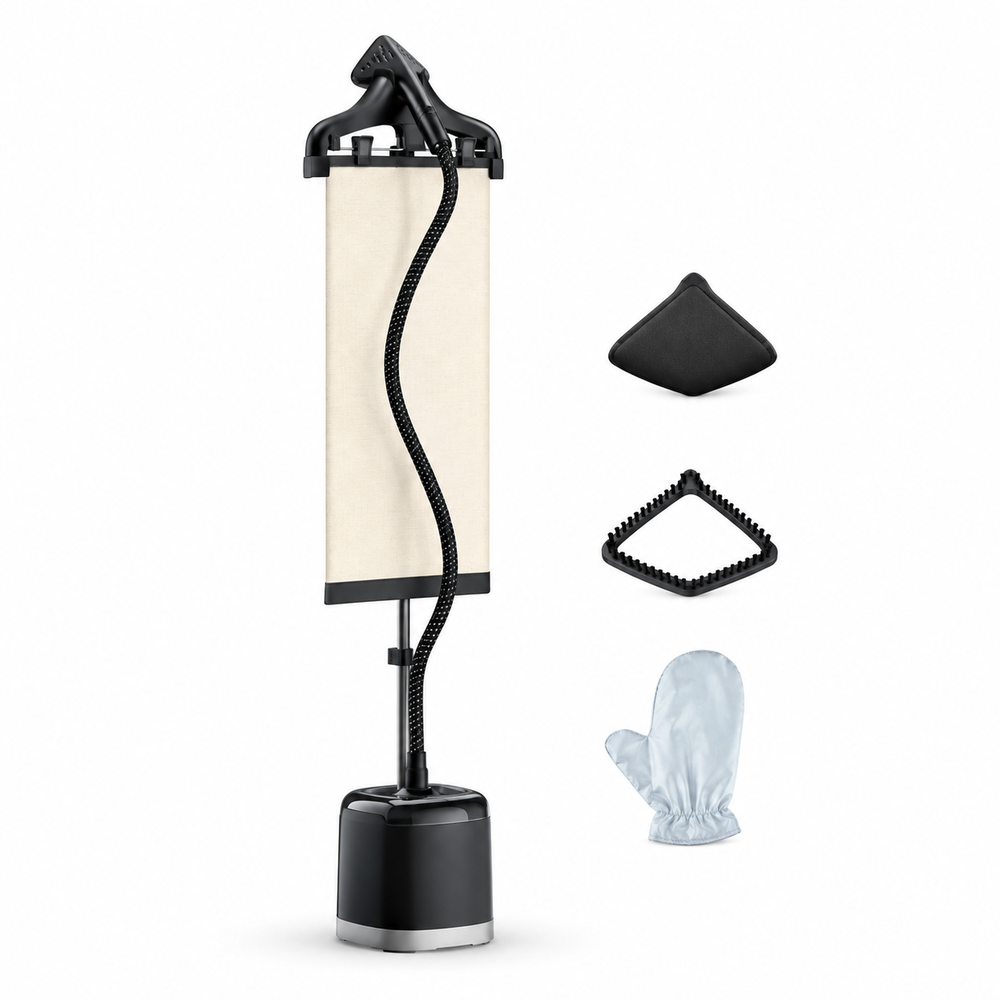 TEFAL Pro Style IT3480 garment steamer and accessories on a pure white background