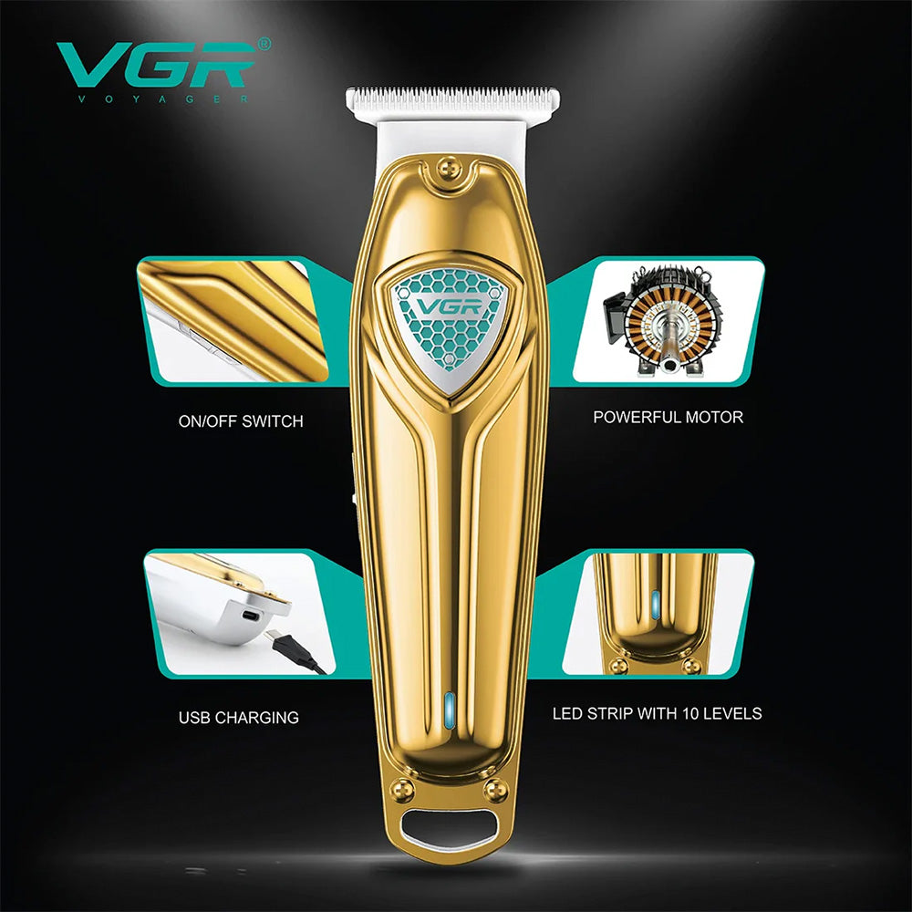 VGR RECHARGEABLE PROFESSIONAL HAIR TRIMMER Model V-911