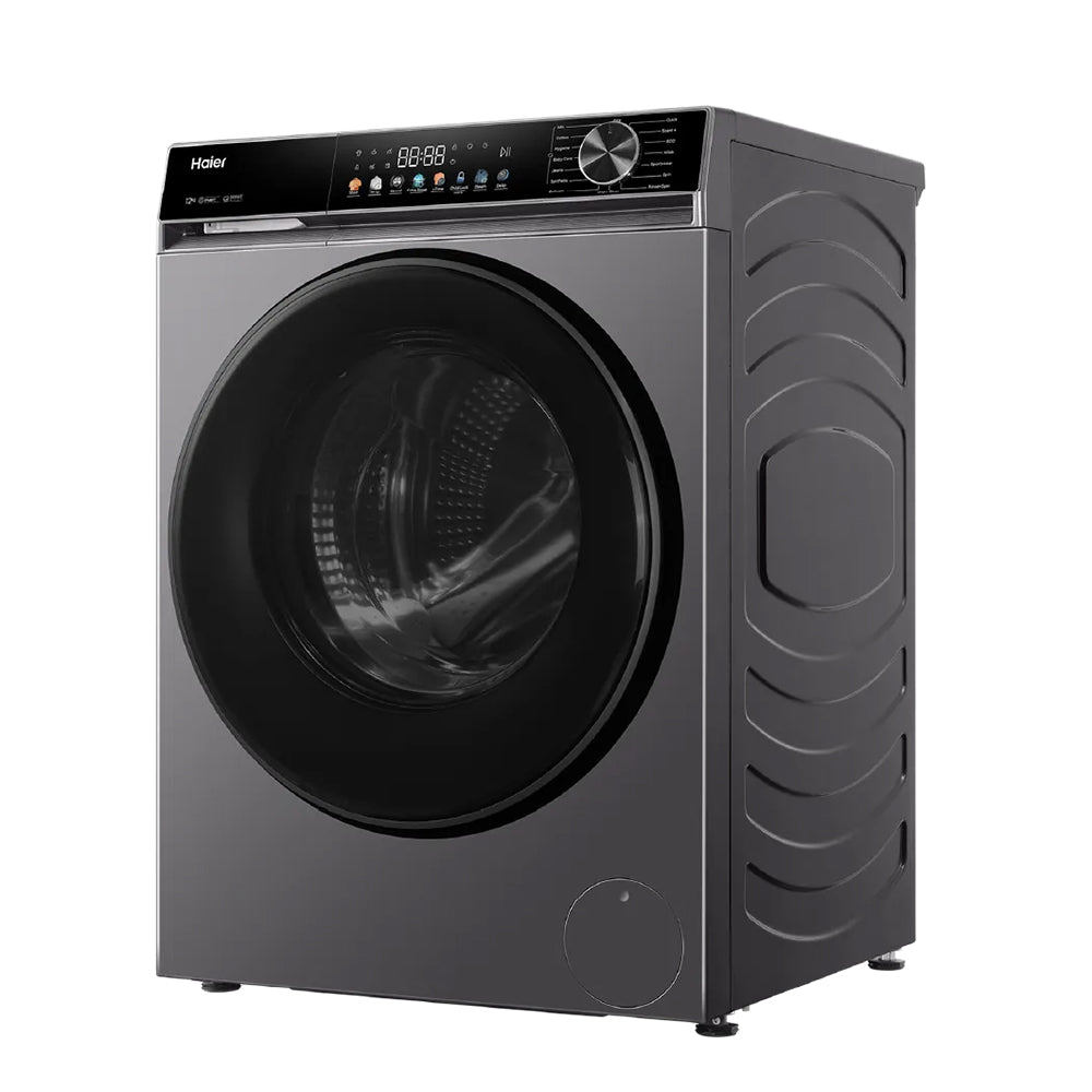 HAIER 12KG AUTOMATIC FRONT LOAD WASHING MACHINE Model HW120-BP12357S8