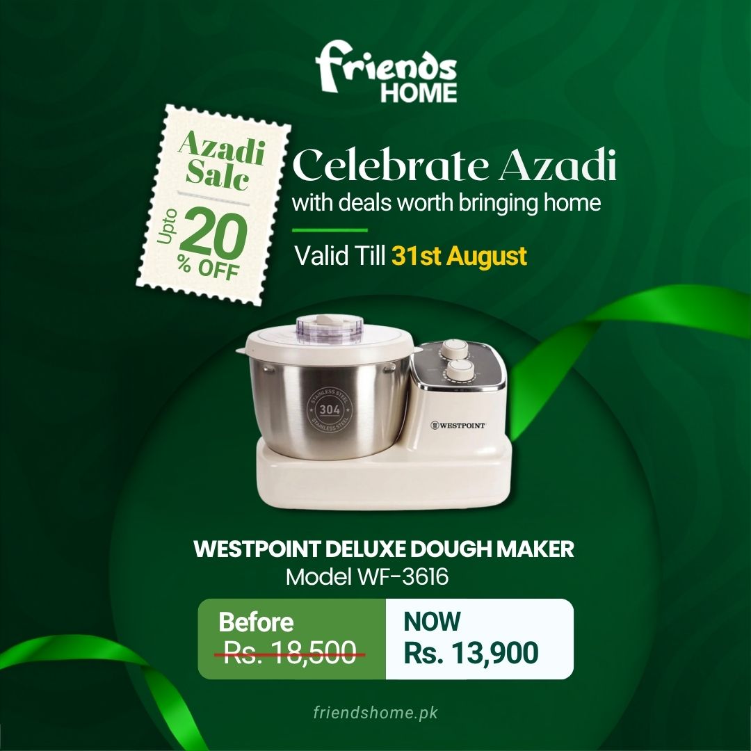 WESTPOINT DELUXE DOUGH MAKER Model WF-3616