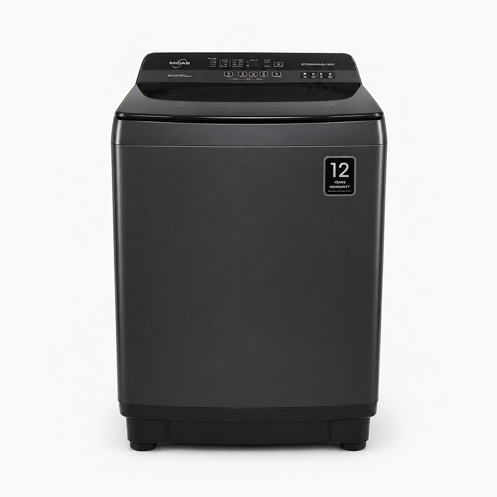 MIDAS MI-WMTL-1800 18KG Automatic Top Load Washing Machine - Image 2