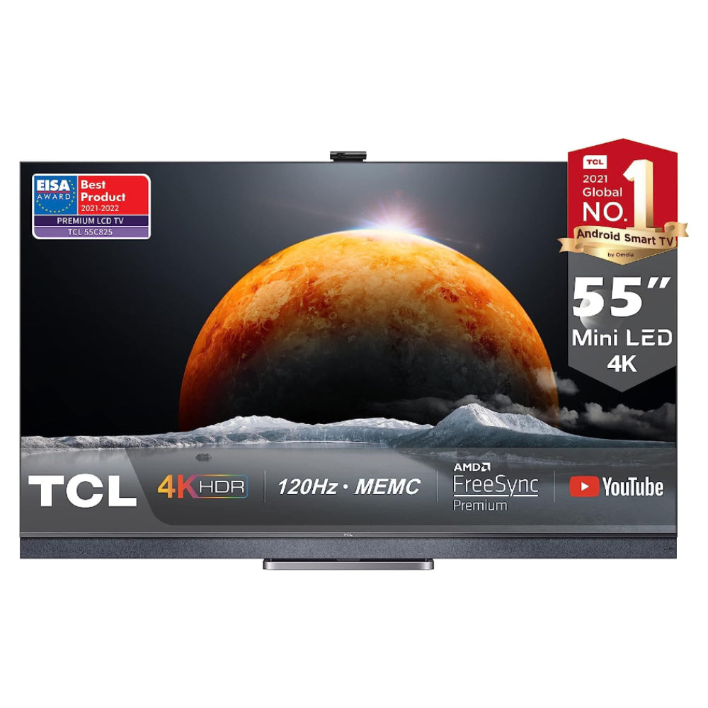 TCL 55 INCH SMART & 4K MINI LED TV Model 55C825