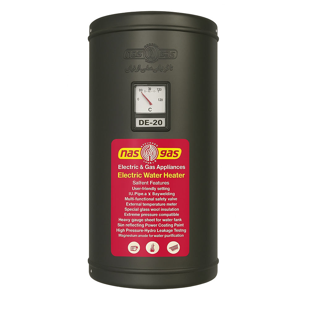 NASGAS ELECTRIC STORAGE GEYSER 20 GALLON Model DE-20GL