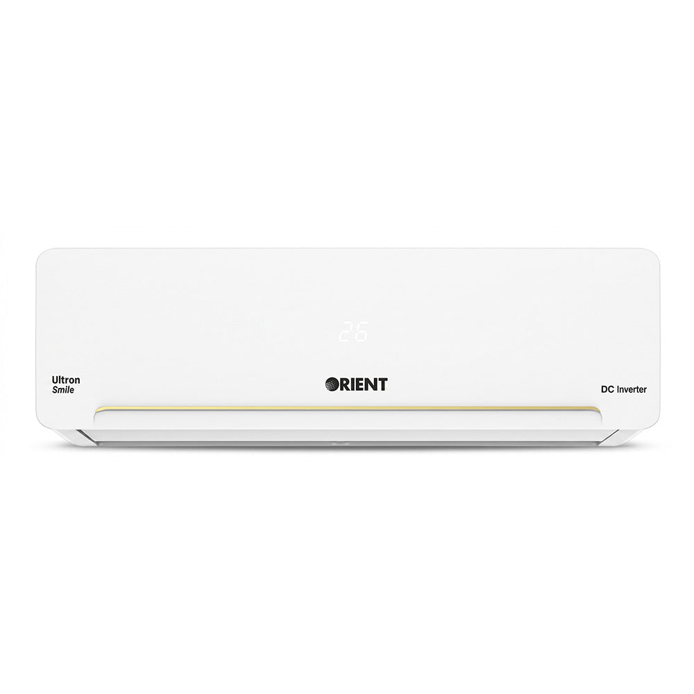 ORIENT 1.5 TON ULTRON SMILE DC INVERTER AC Model 20W SMILE GOLDEN WHITE