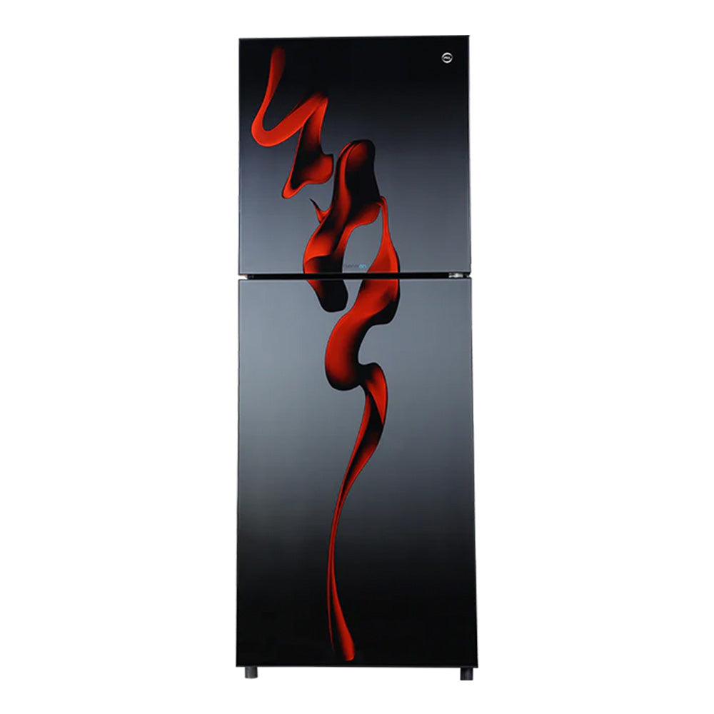 PEL FLAT GLASS INVERTERON REFRIGERATOR Model 22260 HAZEL RED BLAZE