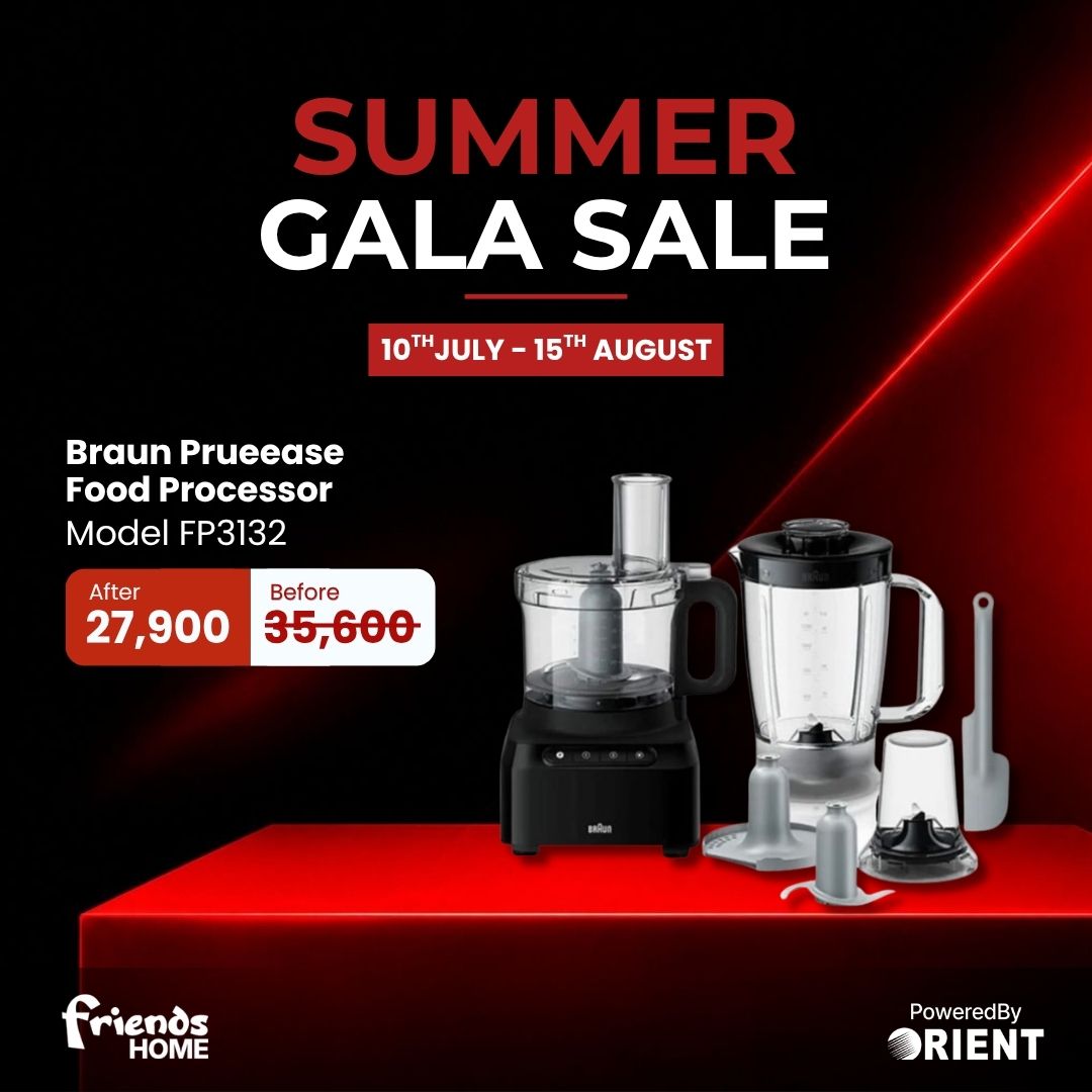 BRAUN PUREEASE FOOD PROCESSOR Model FP 3132 BK