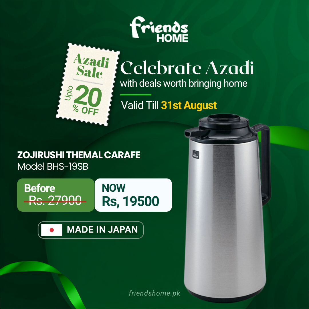 ZOJIRUSHI THEMAL CARAFE Model BHS-19SB