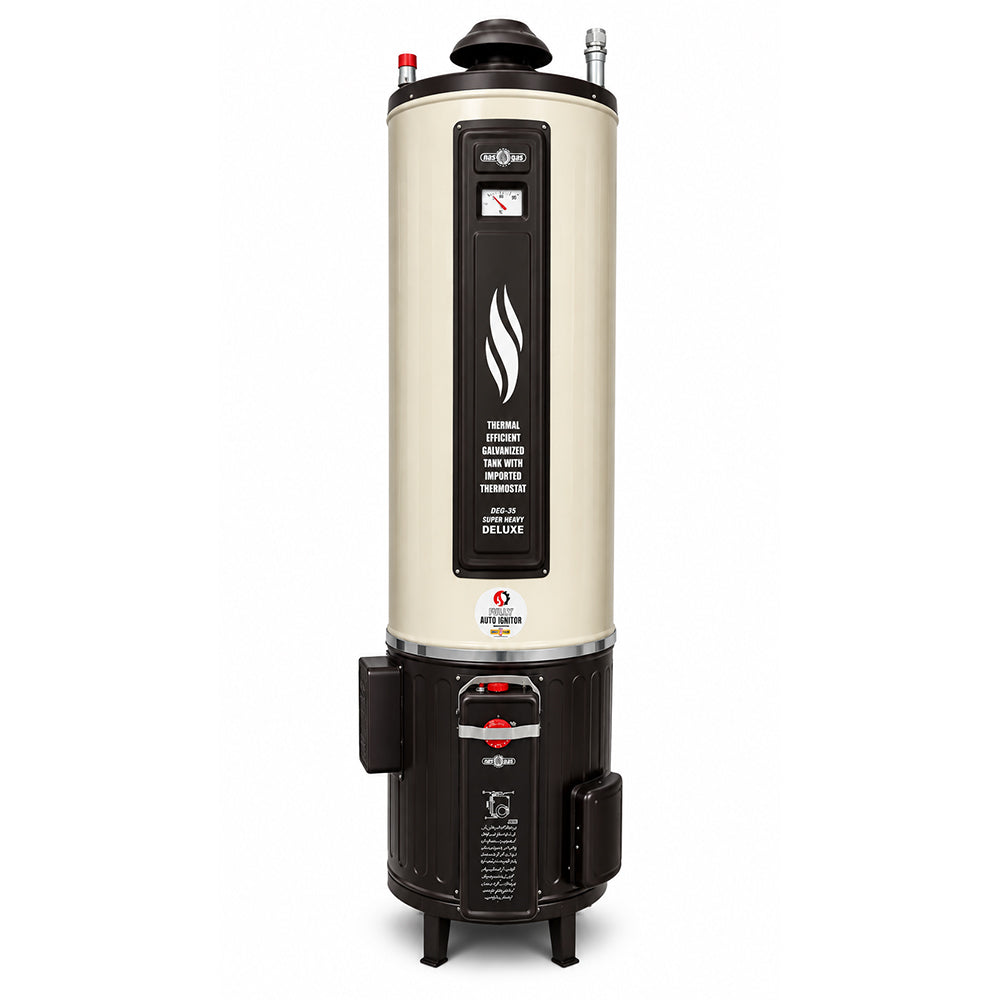 NASGAS ELECTRIC & GAS 35 GALLON GEYSER Model DEG-35 SUPER HEAVY