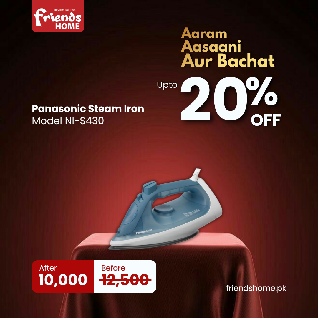 PANASONIC STEAM IRON Model NI-S430