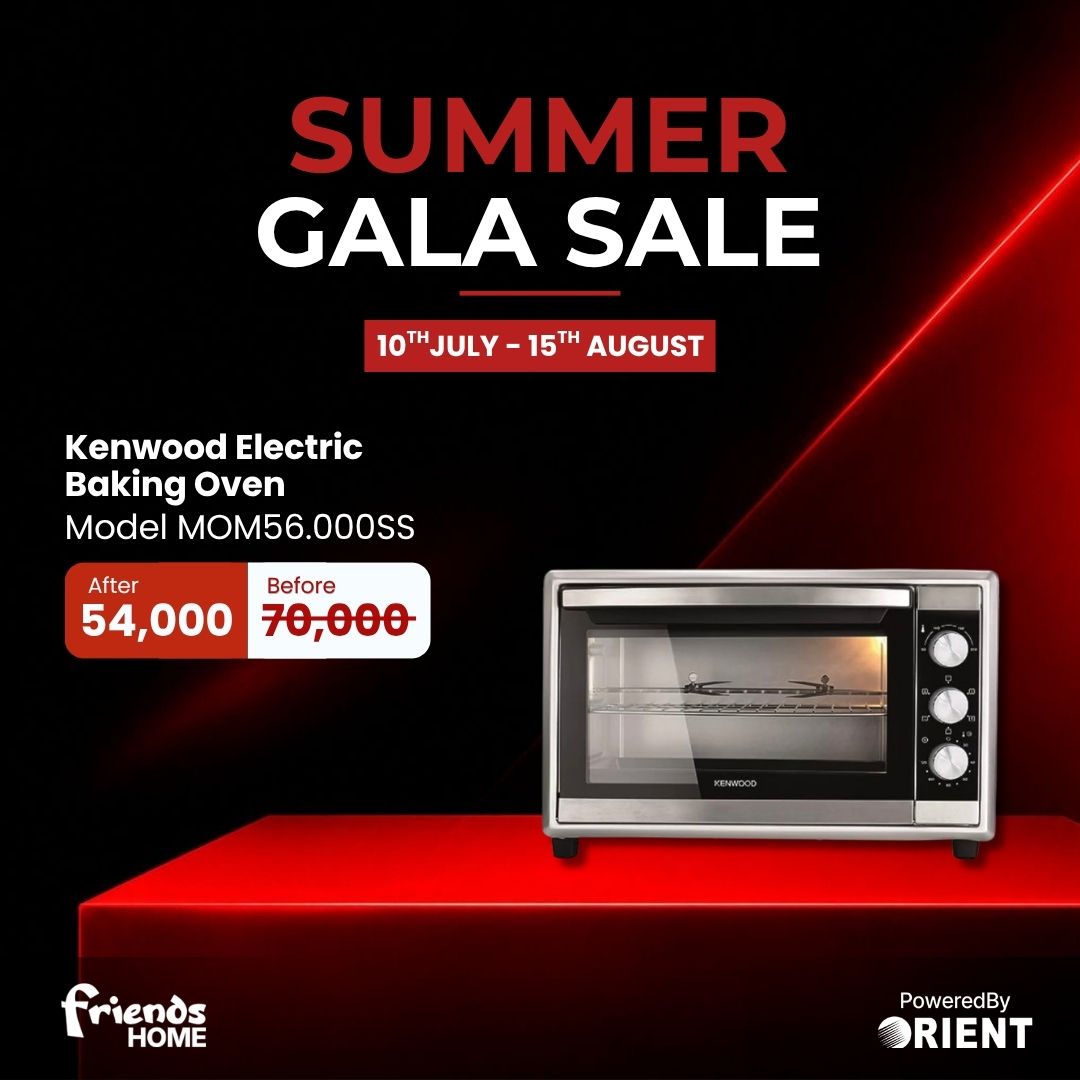 KENWOOD ELECTRIC BAKING OVEN Model MOM56.000SS