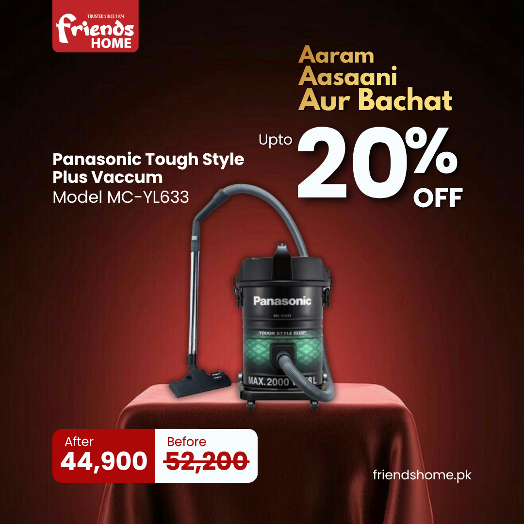 PANASONIC TOUGH STYLE PLUS VACUUM CLEANER Model MC-YL633