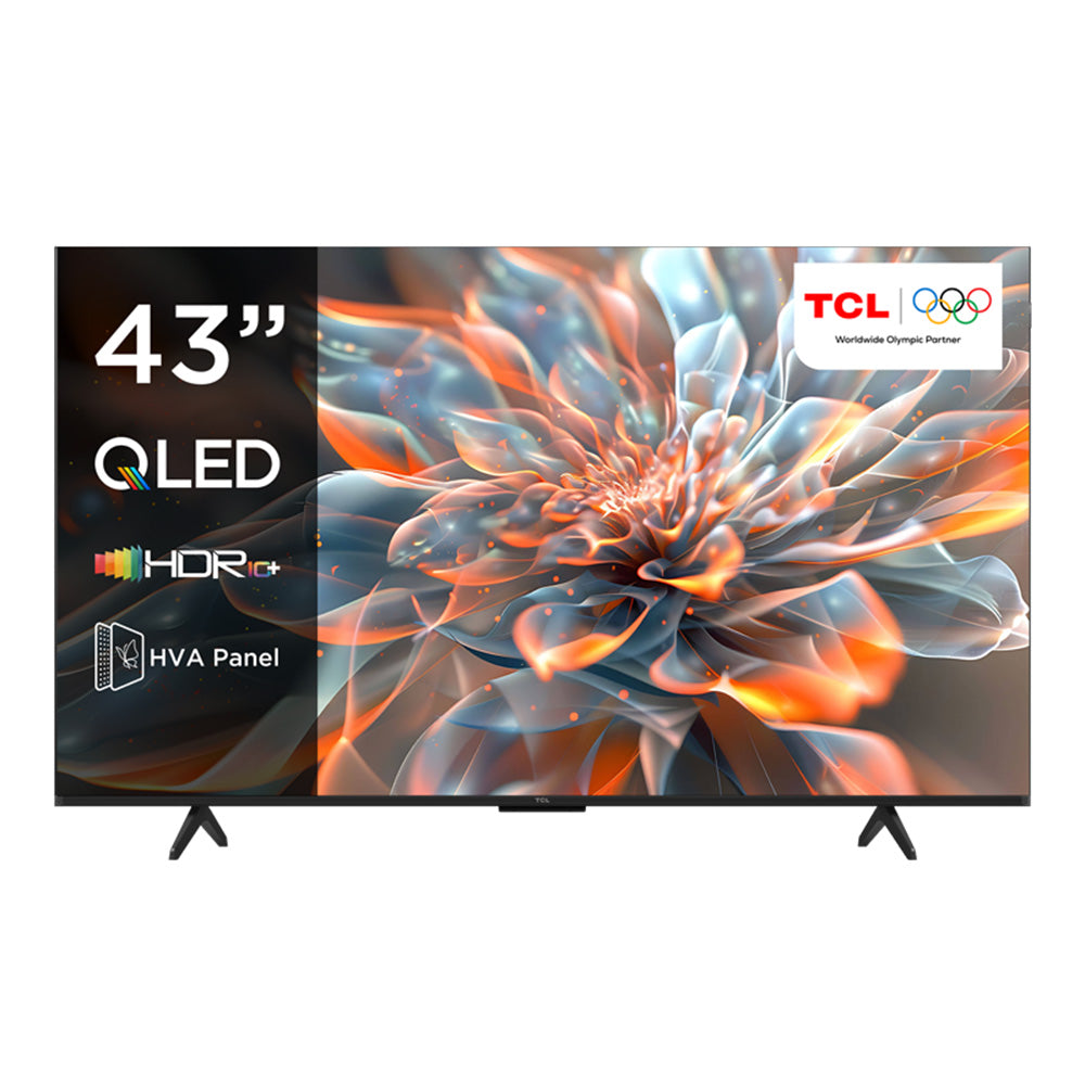 TCL 43 INCH SMART & 4K QLED TV Model 43P79K