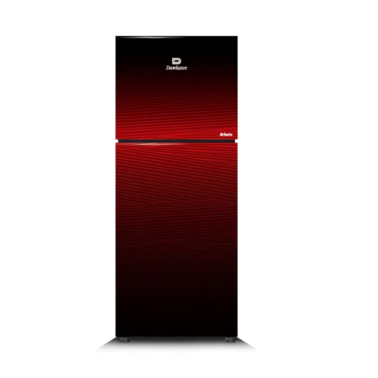 DAWLANCE DOUBLE DOOR NON INVERTER REFRIGERATOR Model 9178 ACCE CORAL RED