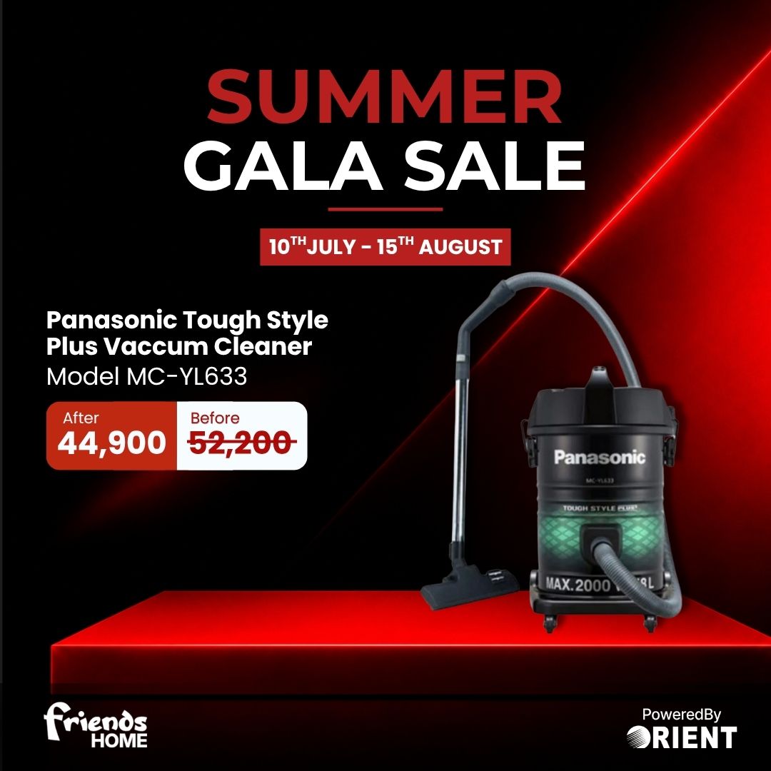 PANASONIC TOUGH STYLE PLUS VACUUM CLEANER Model MC-YL633