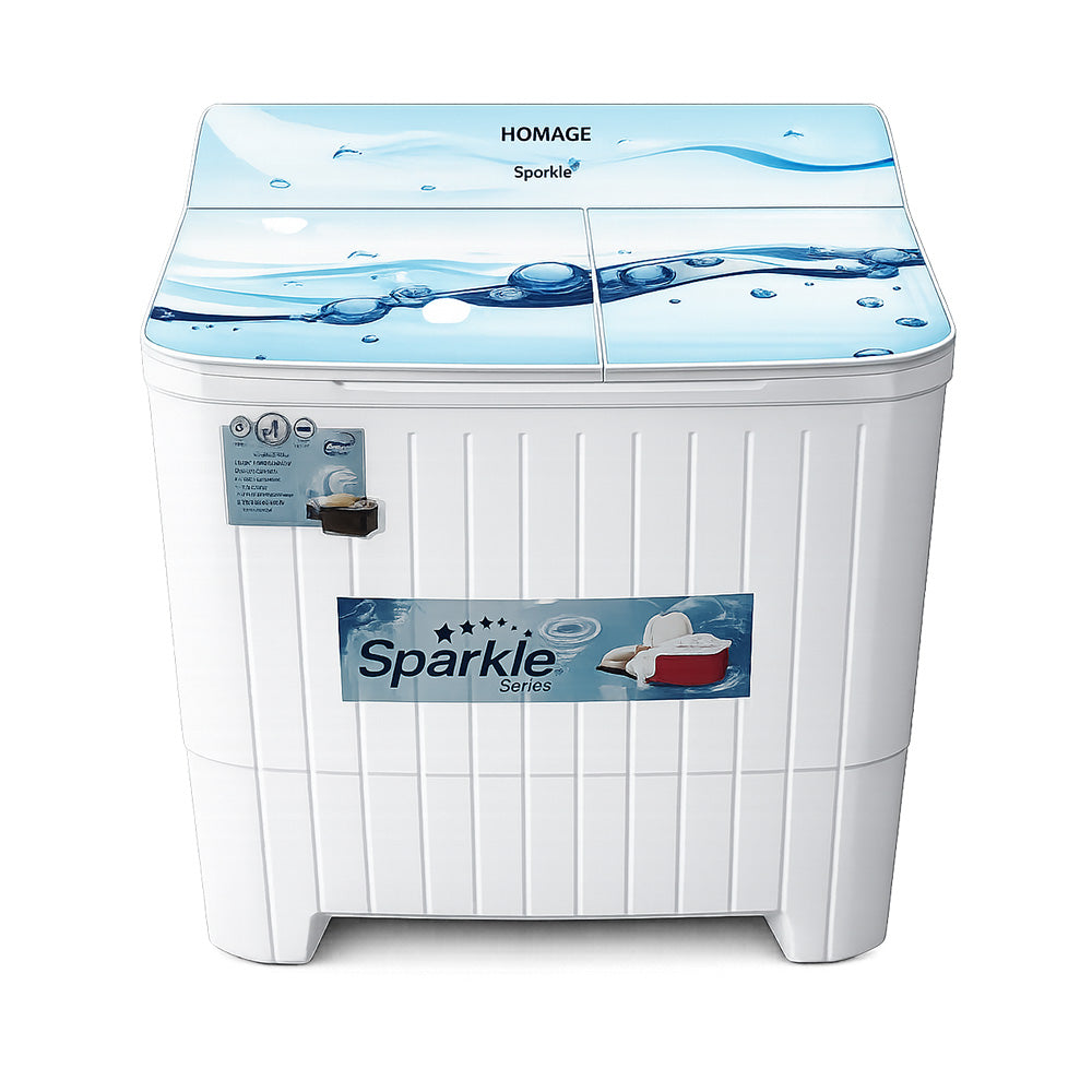 HOMAGE 11KG TWIN TUB WASHING MACHINE Model HWE-49112SAG BB