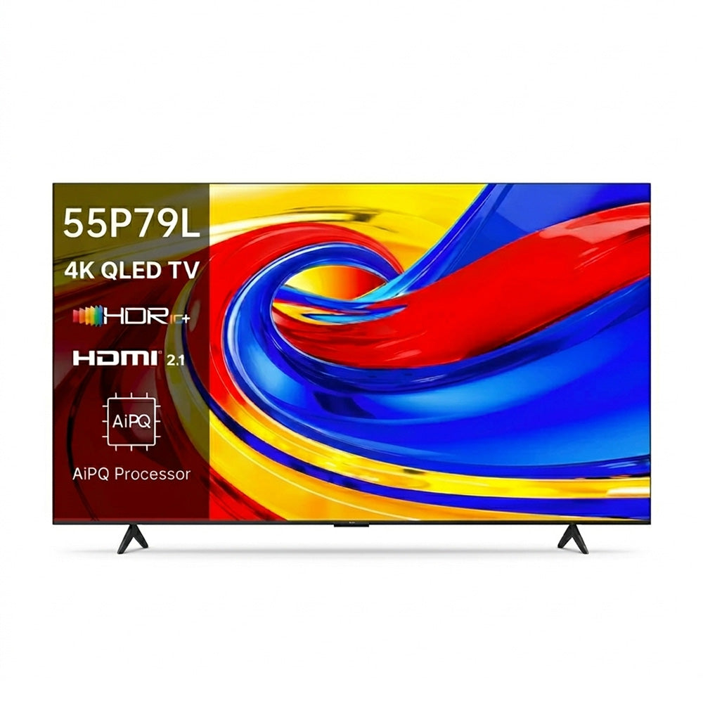 TCL 55 INCH SMART & 4K QLED GOOGLE TV Model 55P79L