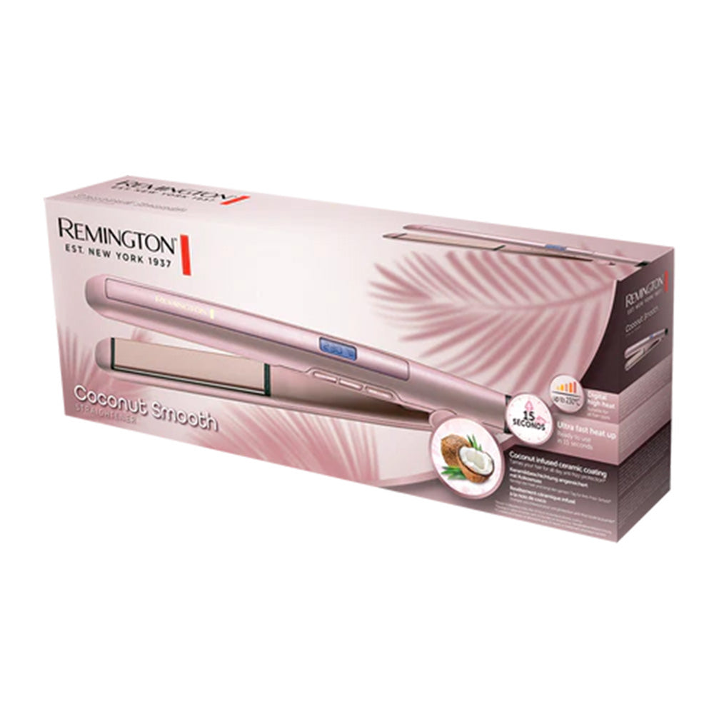 REMINGTON COCONUT SMOOTH HAIR STRAIGHTNER Model S5901