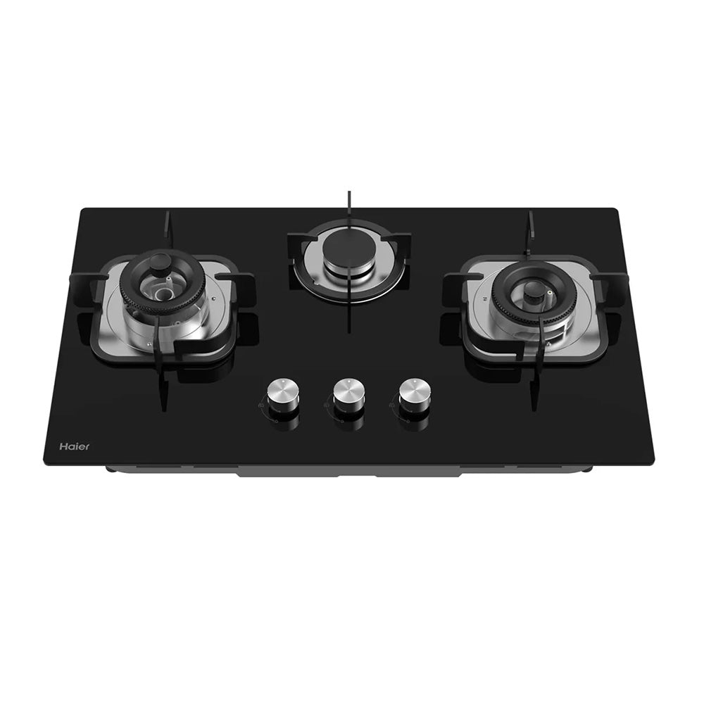 HAIER 3BURNER GLASS HOB Model HCC-6321DGG LPG