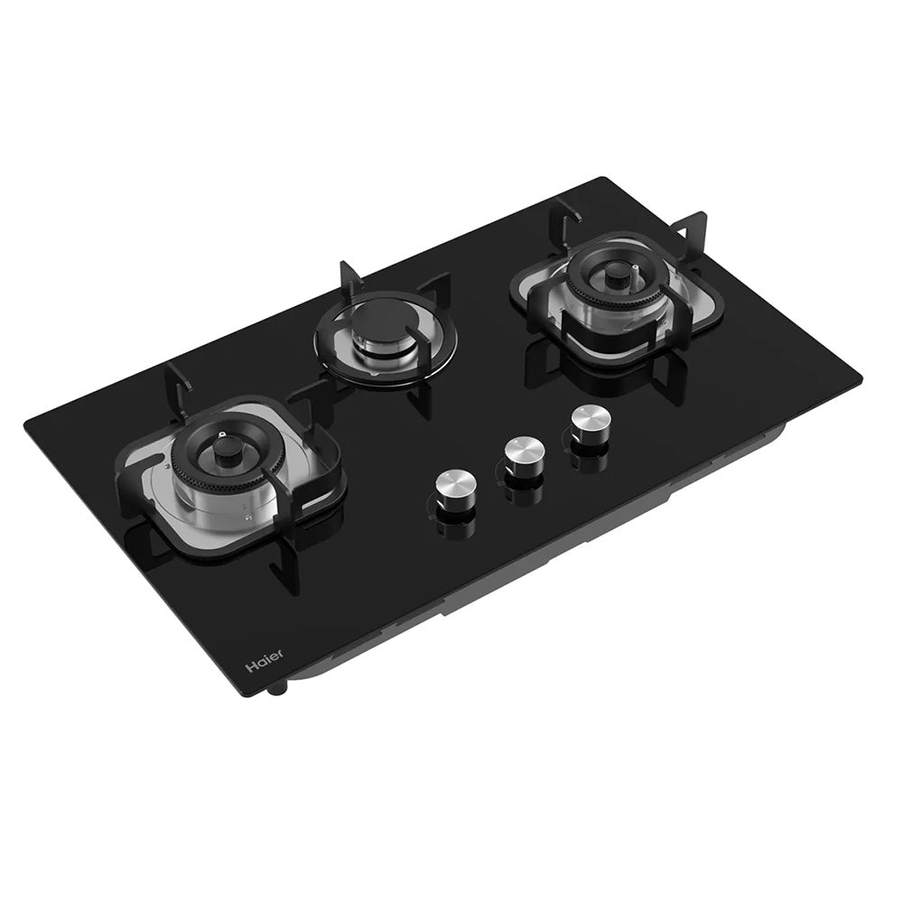 HAIER 3BURNER GLASS HOB Model HCC-6321DGG LPG