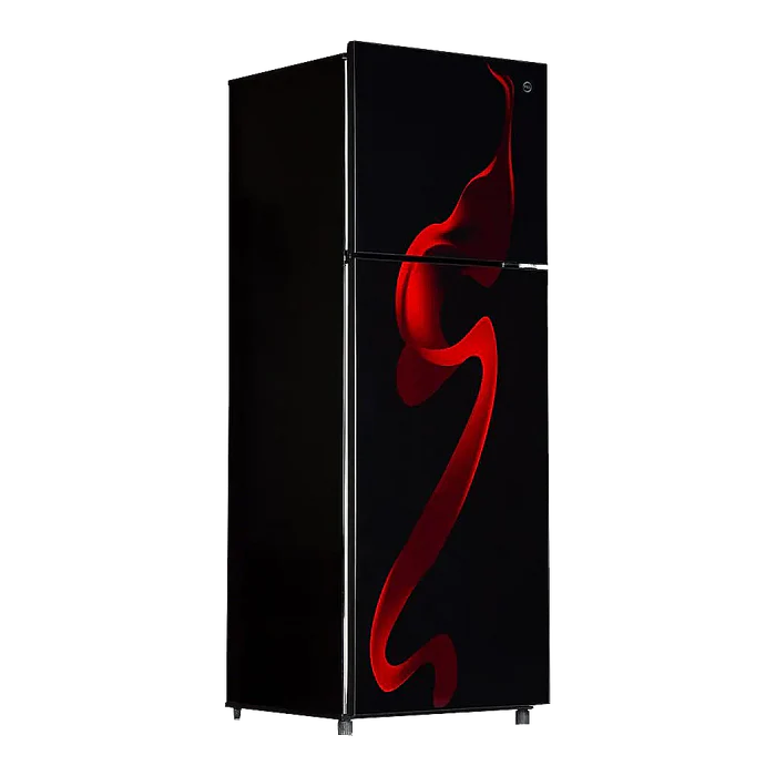 PEL GLASS DOOR DIGITRON ULTRA INVERTER REFRIGERATOR Model 6470 RED BLAZE