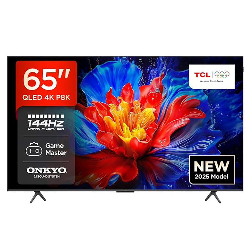 TCL 65 INCH SMART & 4K QLED TV Model 65P8K