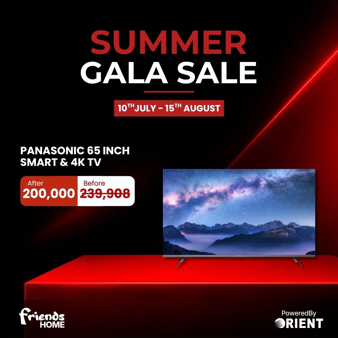 PANASONIC 65 INCH SMART & 4K TV Model TH-65MX740M