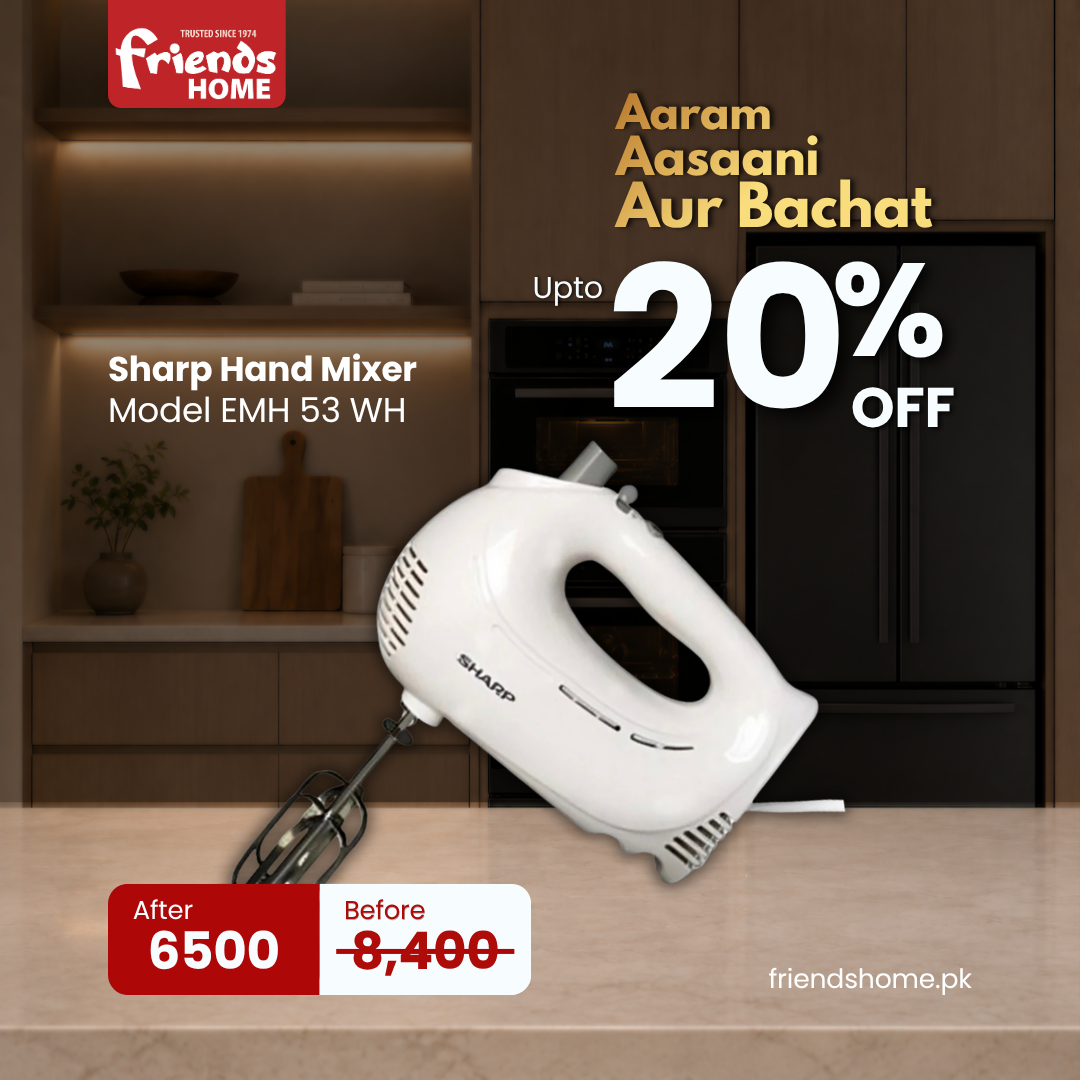 SHARP HAND MIXER Model EMH 53 WH