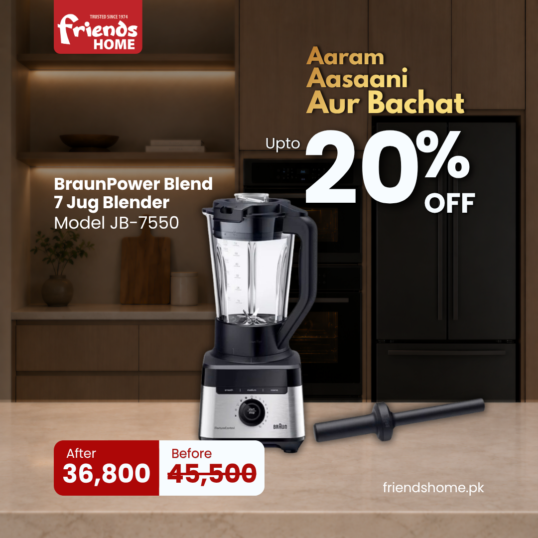 BRAUN POWERBLEND 7 JUG BLENDER Model JB 7550