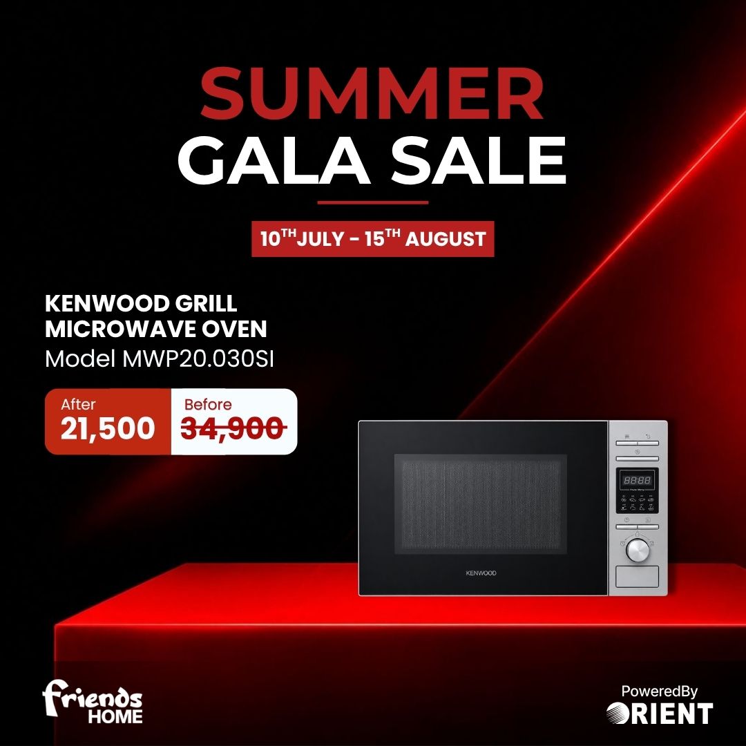 KENWOOD GRILL MICROWAVE OVEN 20 LITRE Model MWP20.030SI