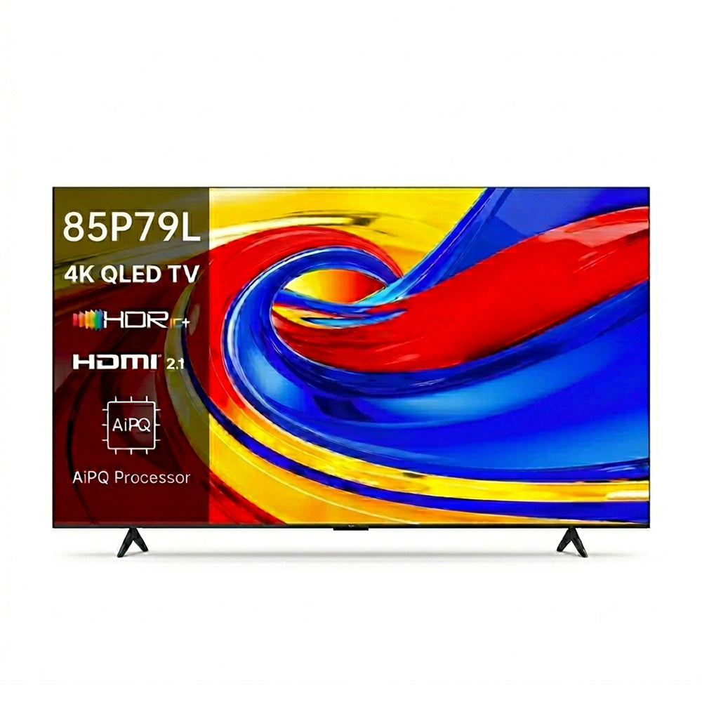 TCL 85 INCH SMART & 4K QLED GOOGLE TV Model 85P79L