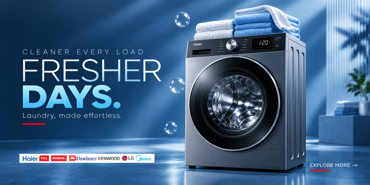 Washing machines promotion