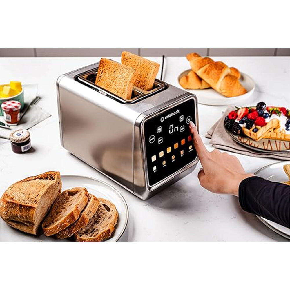 NUTRICOOK 2 SLICE TOASTER WITH TOUCH SCREEN Model NC-TS201
