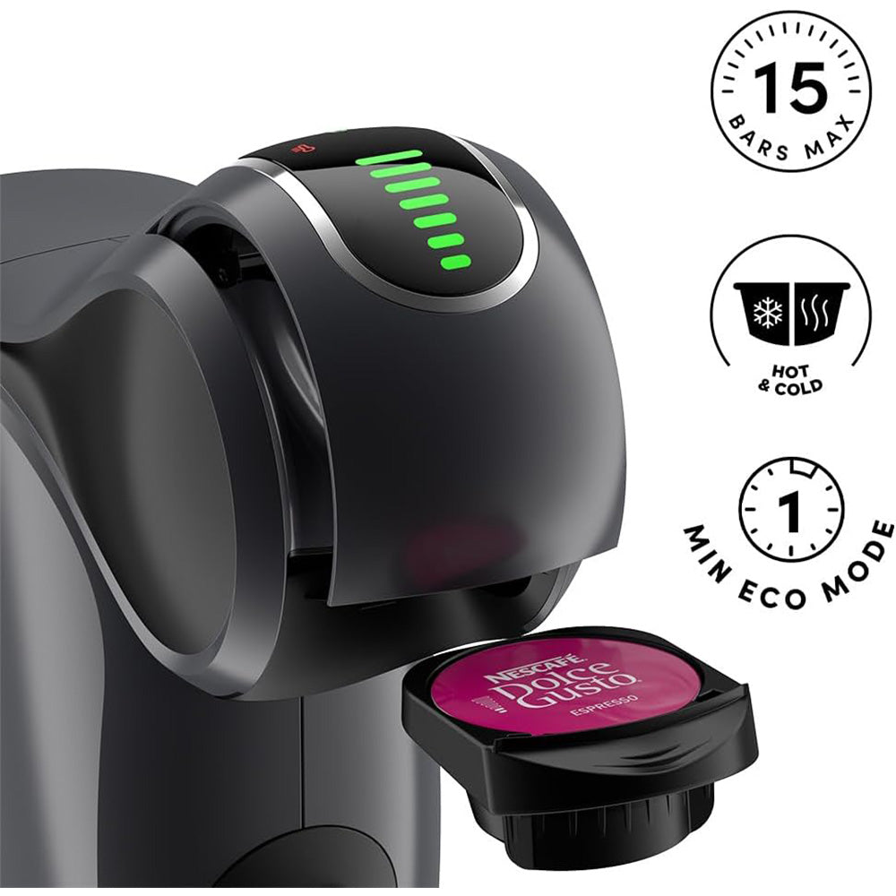 DELONGHI GENIO S TOUCH NESCAFE DOLCE GUSTO COFFEE MACHINE Model EDG426.GY