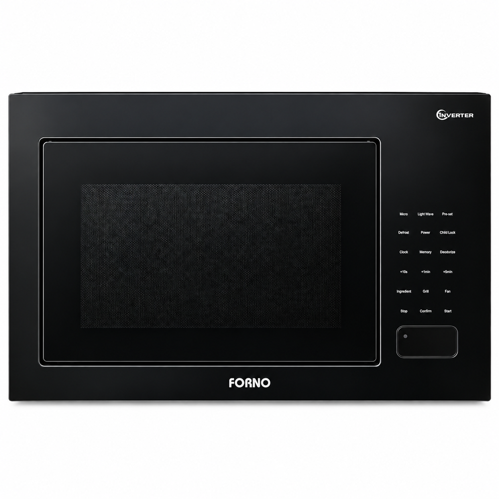 FORNO M626-V built-in electric microwave oven on white background
