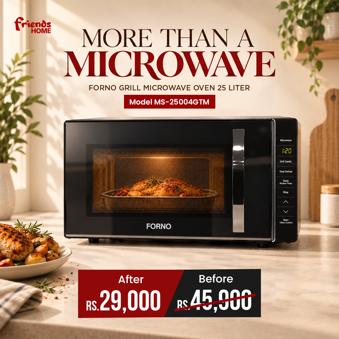 FORNO GRILL MICROWAVE OVEN 25 LITER Model MS-25004GTM