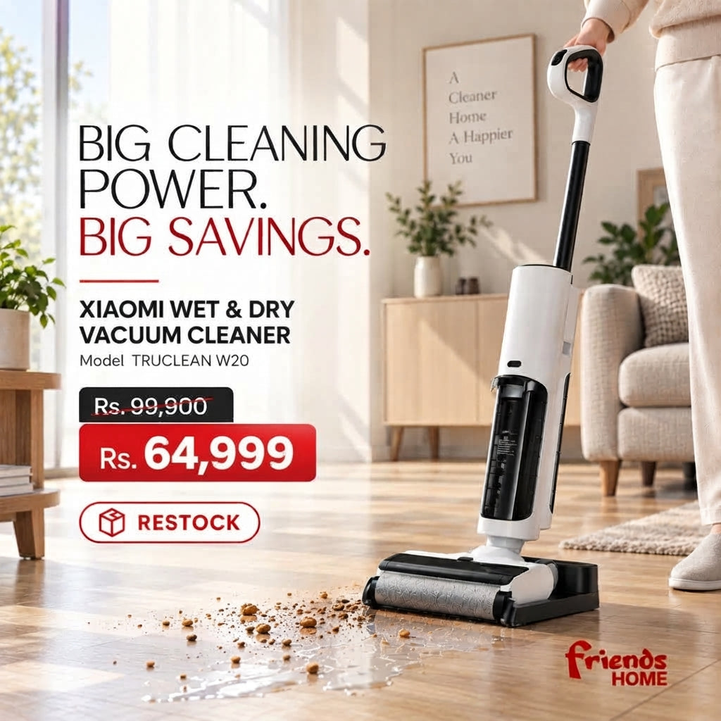 XIAOMI WET & DRY VACUUM CLEANER Model TRUCLEAN W20