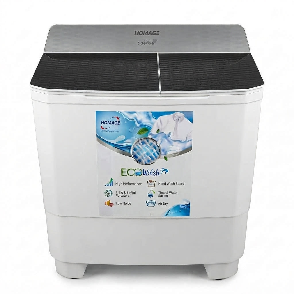 HOMAGE 10KG TWIN TUB WASHING MACHINE Model HWE-49102SAG GD