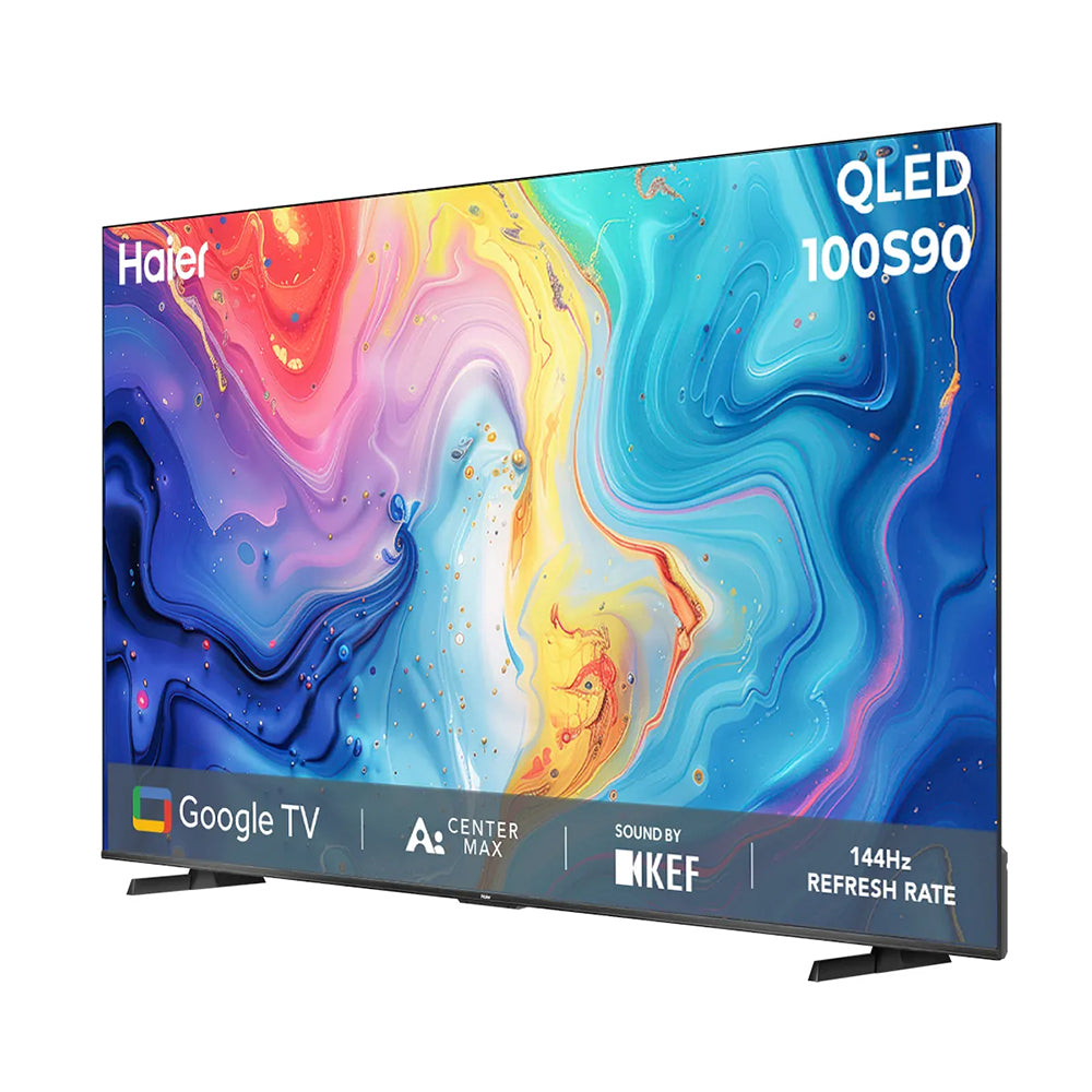 HAIER 100 INCH SMART & 4K QLED TV Model H100S90FUX