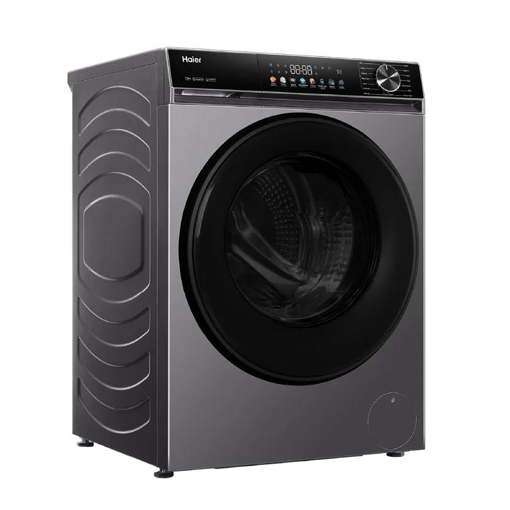 HAIER 12KG AUTOMATIC FRONT LOAD WASHING MACHINE Model HW120-BP12357S8