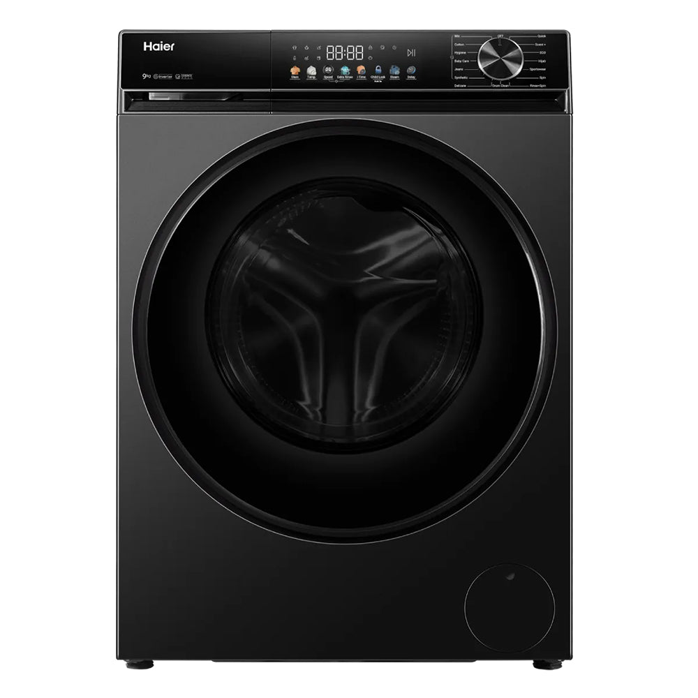 HAIER 9KG AUTOMATIC FRONT LOAD WASHING MACHINE Model HW90-BP12357S8