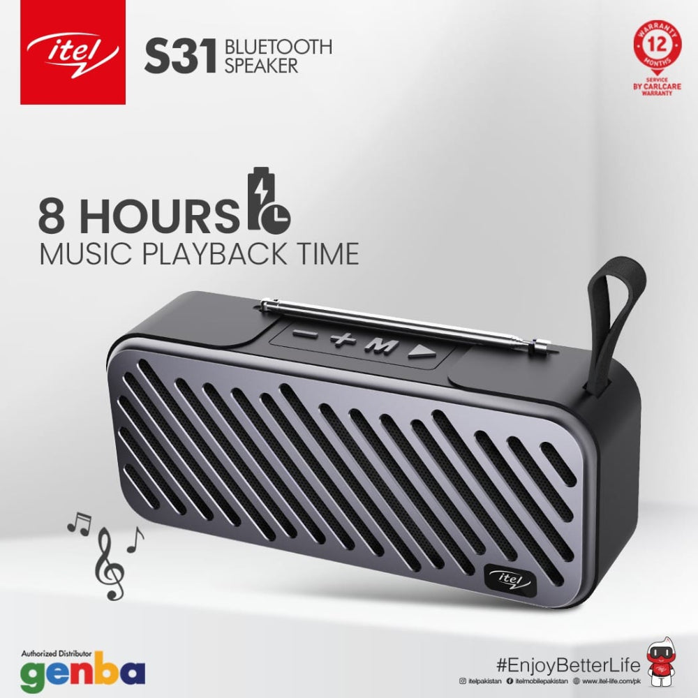 ITEL BLUETOOTH SPEAKER Model IBS-31