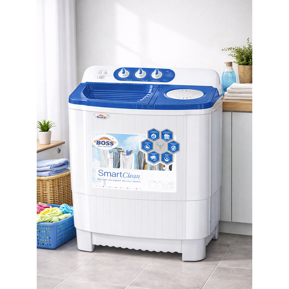 BOSS 8.5KG TWIN TUB WASHING MACHINE Model KE-9500 BS