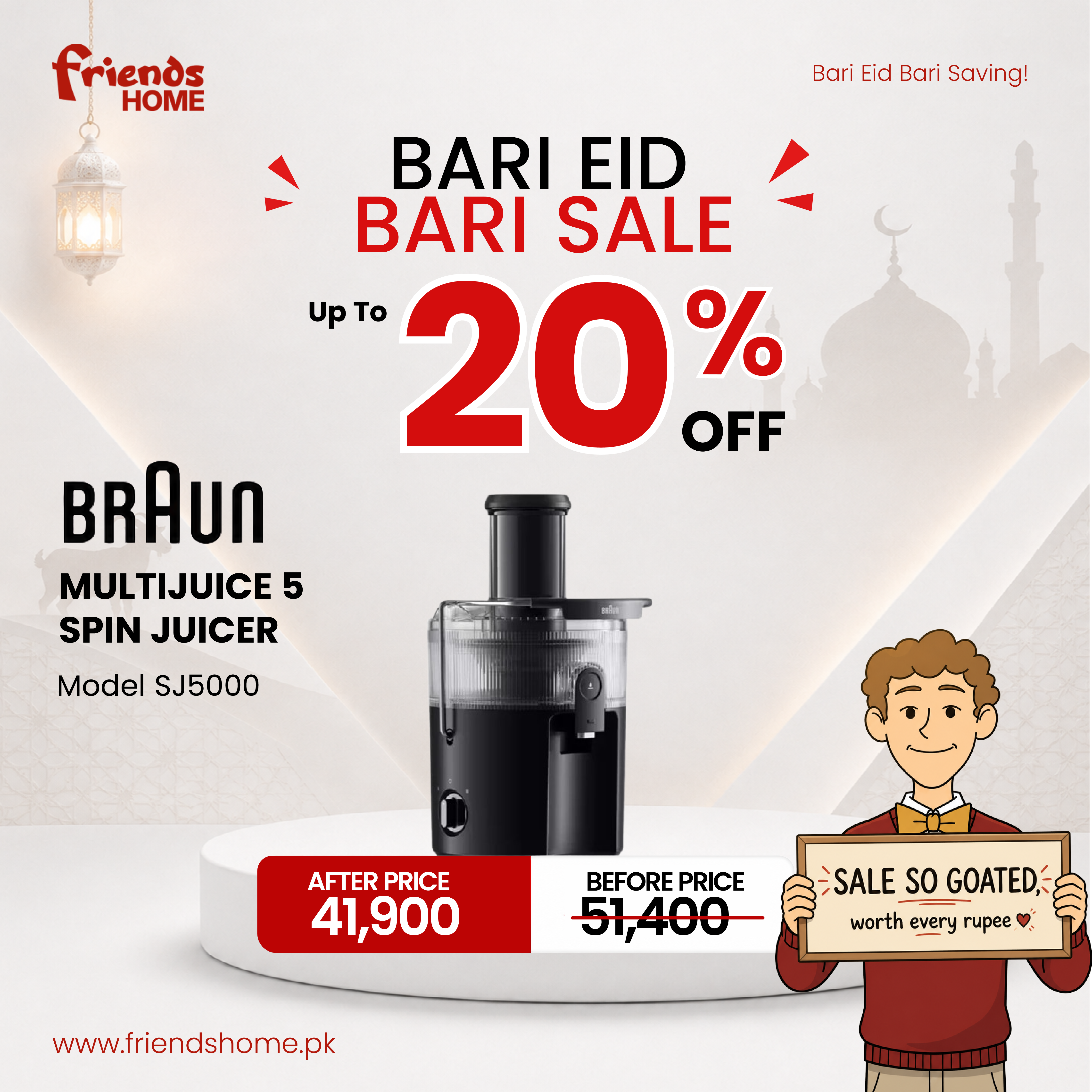 BRAUN MULTIJUICE 5 SPIN JUICER Model SJ5000